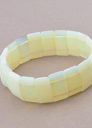 Браслет із наутральним каменем місячний камінь 18 см. грейс