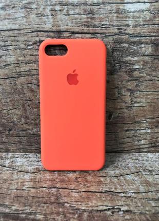 Чехол для iphone 7/8 персиковый