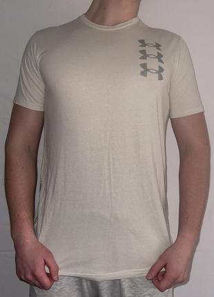 Стильна футболка андер армор under armour 3 logos, розмір m-l, оригінал