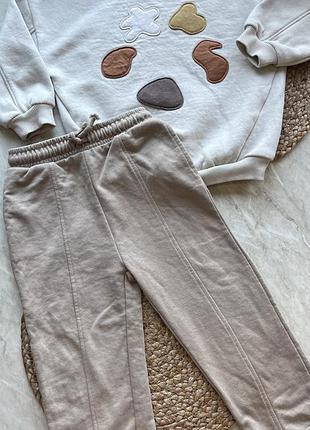 Збірний комплект 3-4 роки світшот та прямі штани