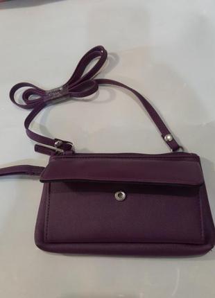 Сумка - кошелек новая из экокожи