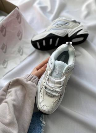 Кросівки nike m2k tekno essential white/black7 фото