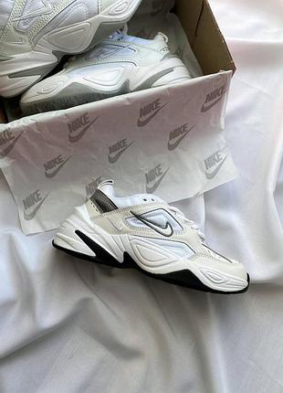 Кросівки nike m2k tekno essential white/black2 фото