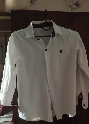 Біла сорочка для хлопчика