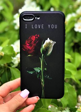 Чехол для iphone 7+ / 8+ розы