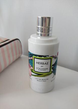 Молочко для тіла l'occitane herbae