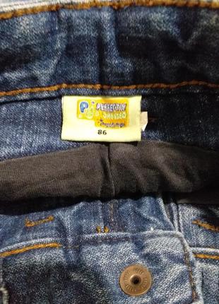 Утепленные джинсы на подкладке.(2791)3 фото