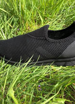 Мужские текстильные кроссовки сетка 41 размер. летние кроссовки из сетки. модель 56582. цвет: черный6 фото