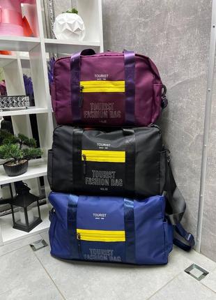 Фіолет - 38х25х18 см - стильна, яскрава та практична спортивно-дорожня сумка  - розмір s (5145)8 фото