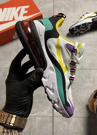 Nike air max 270 react multicolor4 фото