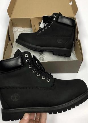 Timberland black (термо) 36