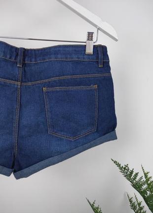 Синие короткие джинсовые шорты от denim co4 фото