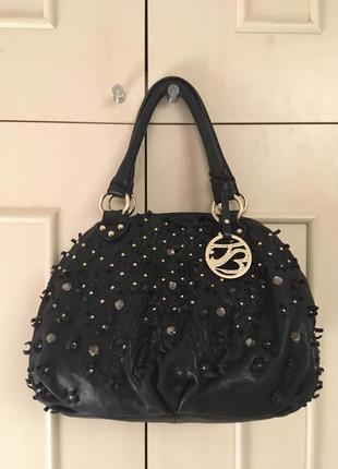 Розкішна шкіряна сумка tosca blu оригінал