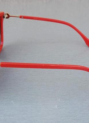 Fendi очки женские солнцезащитные красные3 фото