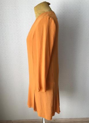 Новое  (с этикеткой) оранжевое платье от любимого cos, размер евр 38, укр  44-46-485 фото