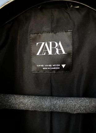Жіноча шкіряна куртка zara2 фото