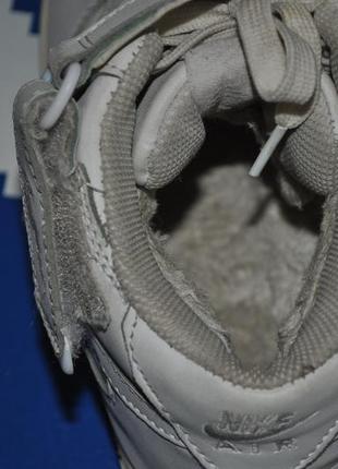 Nike air force на хутрі кросівки найк високі 402 фото