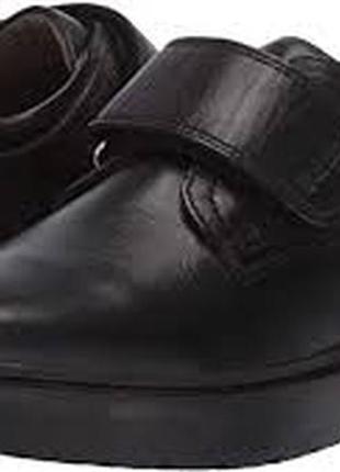 Туфли черные кожаные geox1 фото