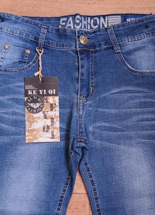 Модные джинсы для мальчиков. венгрия. осень-весна.  140 р5 фото