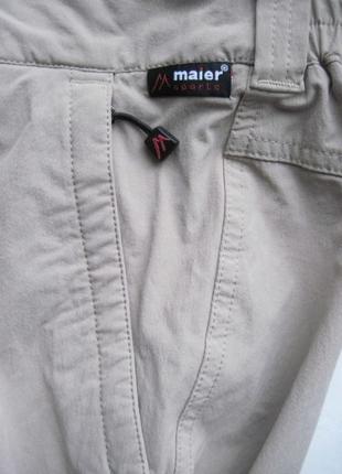Maier sports (xl/46) треккинговые штаны женские6 фото