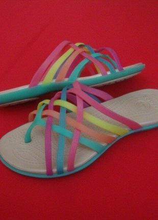 Шльопанці в'єтнамки Crocband crocs оригінал 35-36 розмір w5