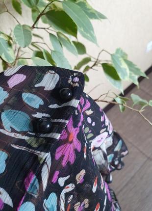 Очень нежная , красивая блуза, блузка в цветочный принт george4 фото