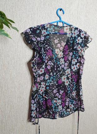Очень нежная , красивая блуза, блузка в цветочный принт george2 фото
