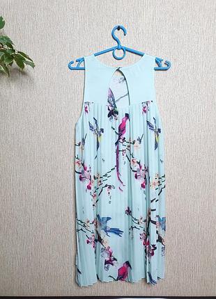 Платье с цветочным принтом и птицами от  ted baker