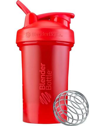Шейкер спортивний blenderbottle classic loop pro 20oz/590ml red (500382)