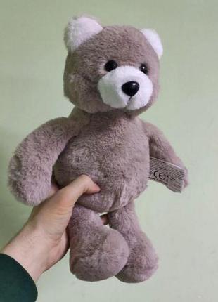 Мягкая игрушка "медведь-пушистик" (35 см) от lamatoys2 фото