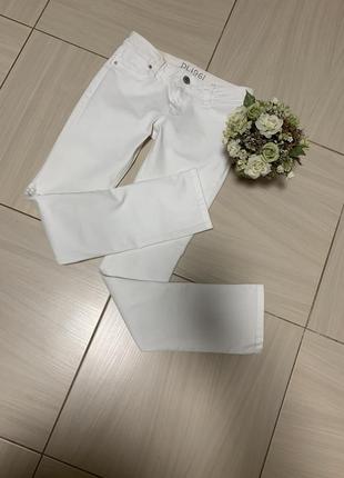 Белые, прямые, американские джинсы, шикарное качество, dl 1961, размер 26/27