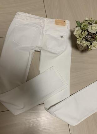 Белые, прямые, американские джинсы, шикарное качество, dl 1961, размер 26/275 фото