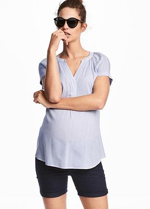 Оригинальные твиловые шорты «мама» от бренда h&m 0515013001 разм. 38