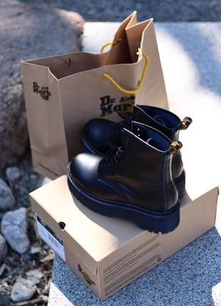 Ботинки dr. martens jadon total black черевики2 фото