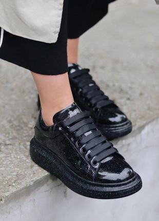 Жіночі кросівки alexander mcqueen black galaxy