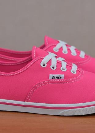 Яркие розовые кеды, кроссовки vans, 35 размер. оригинал