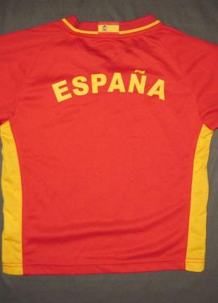 Powerzone (рост 116) спортивная футбольная футболка детская испания3 фото