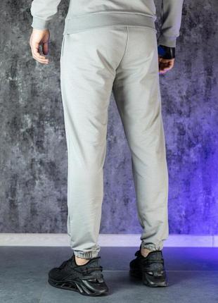 Чоловічі штани джогери з кишенями сталеві pobedov 954 фото