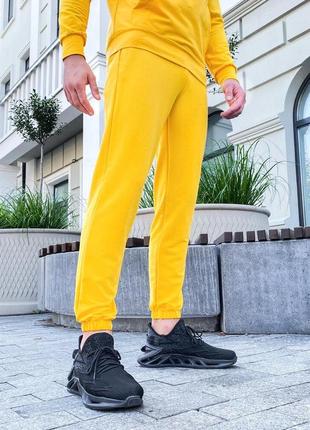 Чоловічі штани джогери з кишенями помаранчеві pobedov 952 фото
