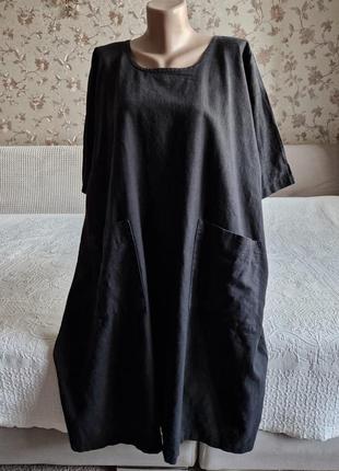 ❤︎☘︎❤︎ женское льняное платье d.s.gn стиль стиль tomo oska gertz1 фото