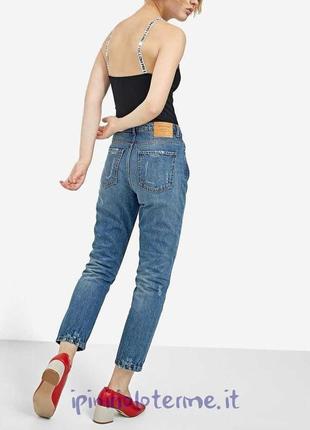 Крутые мом джинсы с молнией  р. 14 (xl)2 фото