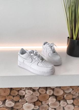 Кросівки nk air force 1 low classic white кроссовки7 фото