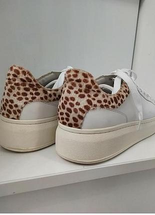 Білі фірмові кеди від зара