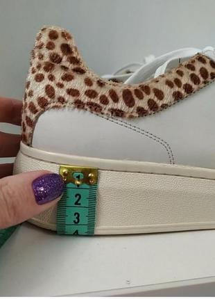 Білі фірмові кеди від зара