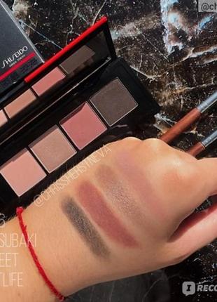 Палетка теней для век shiseido essentialist eye palette8 фото