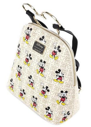 Рюкзак шкільний loungefly disney — mickey mouse mickey hardware aop backpack (wdbk1309)