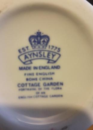 Колекційна фарфорова ваза , aynsley