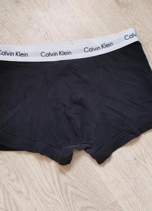 Чоловічі труси базові боксерки котонові calvin klein m l 10 12 38 40