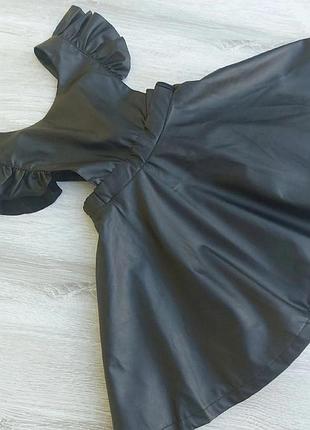 Дитячий сарафан екошкіра 2