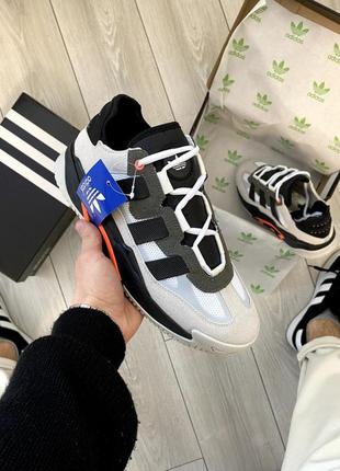 Взуття чоловіче adidas niteball gray&black
